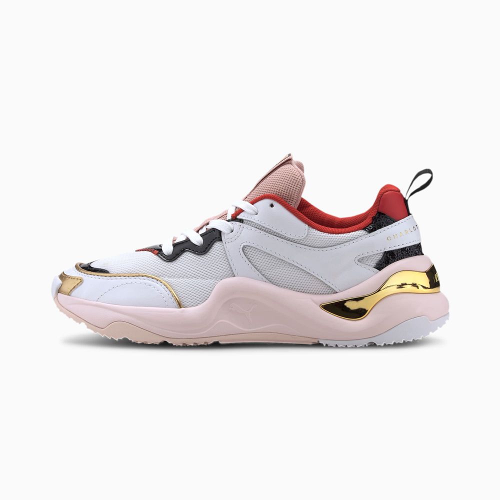 Puma x CHARLOTTE OLYMPIA Rise Női Sportcipő - Fehér ( Hungary - SDJHI4097 )